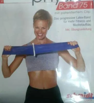 Banda fizio elastica fitness Spartan verde