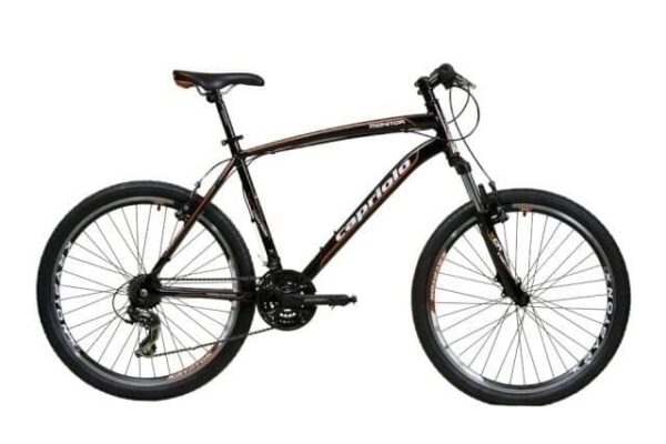 Bicicleta Capriolo Monitor FS Amort black-orange 20