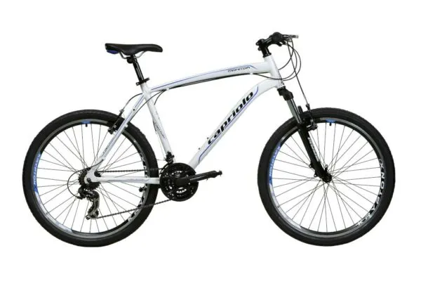 Bicicleta Capriolo Monitor FS Amort white-blue 20