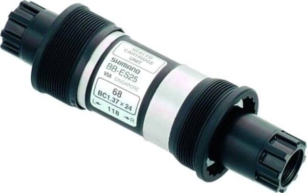 Monobloc Shimano BB-ES25 Shell:BSA 68mm AX Tip Splined/Hollow118