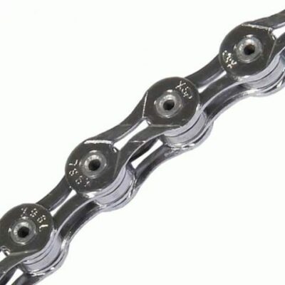 Lant KMC X9 SL 1/2x1/128 9  viteze 116L silver