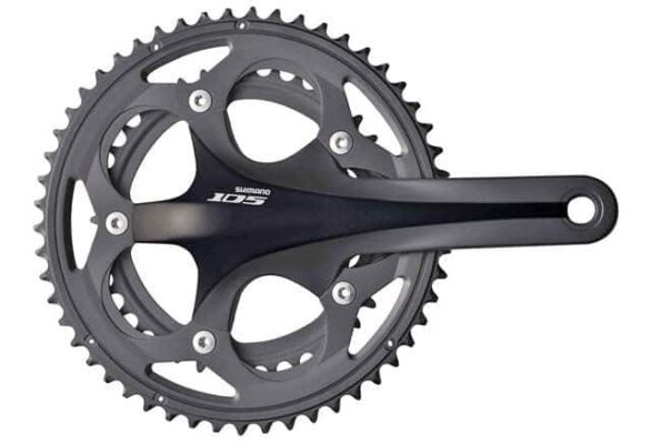 Angrenaj SHIMANO 105 172 5-53/39 10-ES HOLLOW2 negru 10 viteze