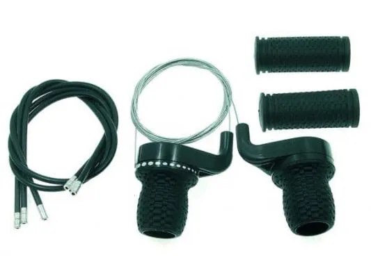 Manete schimbator Power 3/6  viteze Grip-Shift friction