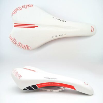 Sa Selle Italia Q-Bik FlexC Fec Alloy white-red-black