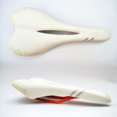 Sa Selle Italia X1 Flow Fec Alloy white-orange