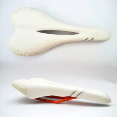 Sa Selle Italia X1 Flow Fec Alloy white-orange