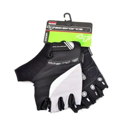 Manusi MTB BIKEFORCE Zoom negru/gri XS