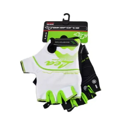 Manusi dama BIKEFORCE Lea alb-verde S