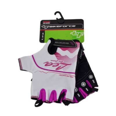 Manusi dama BIKEFORCE Lea alb-pink L