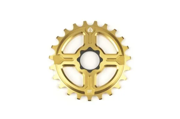 Pinion CNC eclat CHANNEL 19mm 23T gold 2014