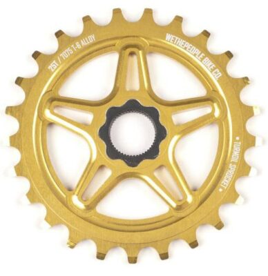 Pinion WTP TURMOIL 25T spline drive gold 2014
