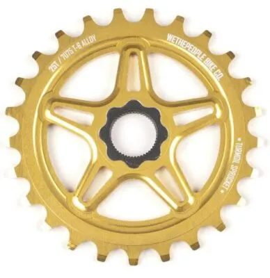 Pinion WTP TURMOIL 25T spline drive gold 2014