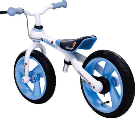 Bicicleta pentru copii fara angrenaj JD First Bike Spartan albastru