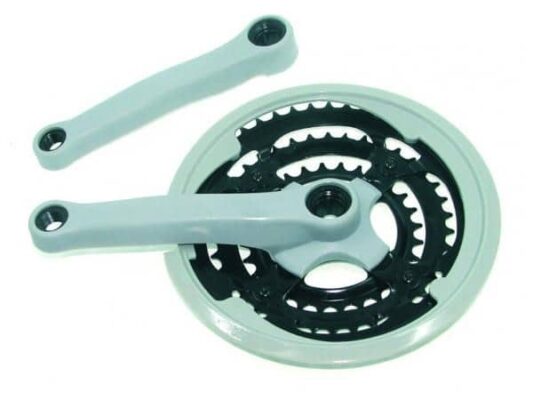 Angrenaj metal/plastic Z48/38/28 patrat negru 170mm