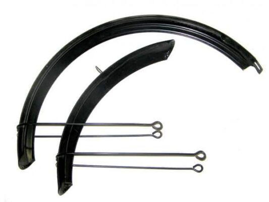 Aparator noroi 26 metal negru