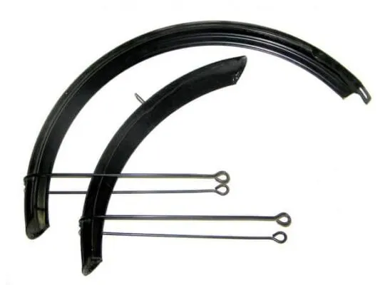 Aparator noroi 26 metal negru