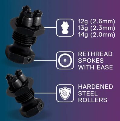 Cap de filetare pentru spite 2.00mm/French 14g Weldtite - imagine 2