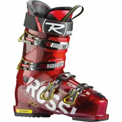 Clapari Rossignol SYNERGY Sensor 2 100 red transp 2015