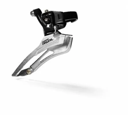 Schimbator fata Rival Road colier 31.8 tragere sus negru 102gr