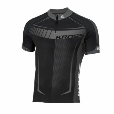 Tricou barbat Kross Black Edition graphite size M