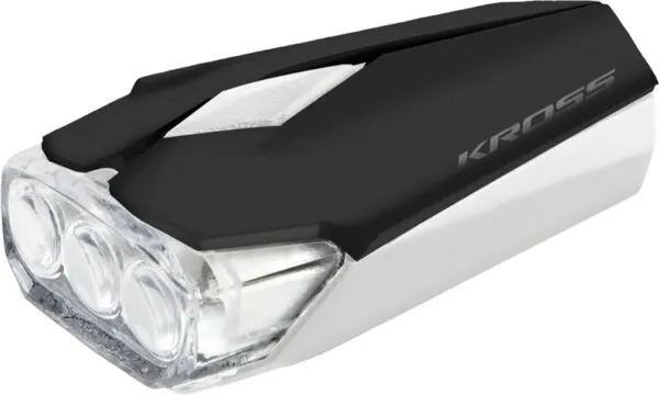 Lampa fata Kross Lumi II 3 LED 2 functii black
