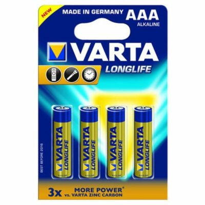 Varta baterie alcalina 1.5 volti AAA R3 Industrial