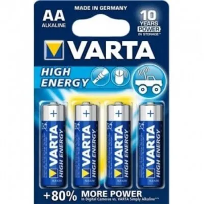 Varta baterie alcalina High Energy AA R6
