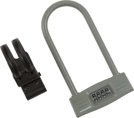Lacat U-Lock cu cifru Kross KZU 150 123 mm x 228 mm grey