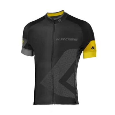Tricou barbat Kross RACE yellow size S
