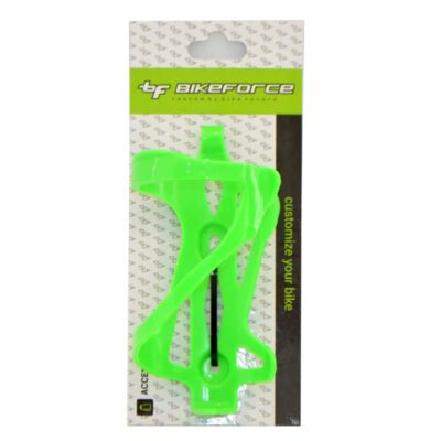 Suport bidon plastic BikeForce verde