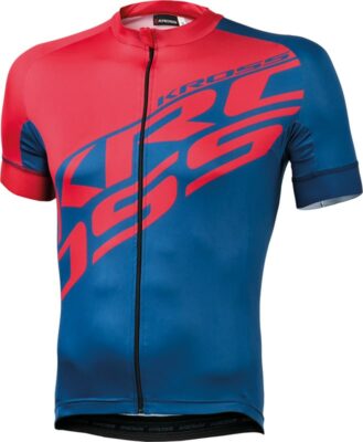 Tricou Kross Rubble red-blue size XL