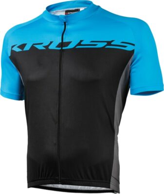 Tricou barbati Kross Flow blue size S