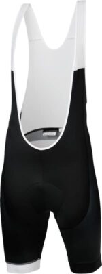 Pantaloni cu bretele Kross Pave Bib Shorts black-white size M