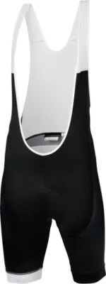 Pantaloni cu bretele Kross Pave Bib Shorts black-white size M