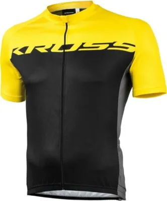 Tricou barbati Kross Flow yellow size L