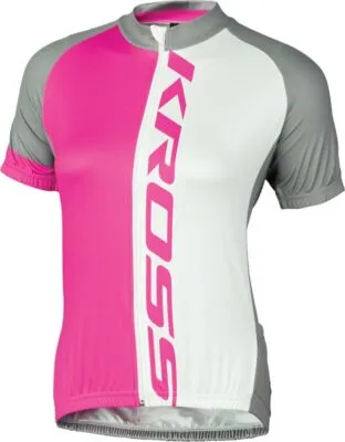 Tricou dama Kross Flow Lady pink size S
