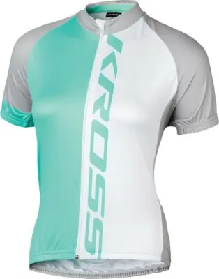 Tricou dama Kross Flow Lady azure size M