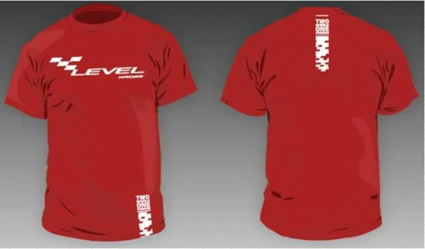 Tricou Kross Tee red size L