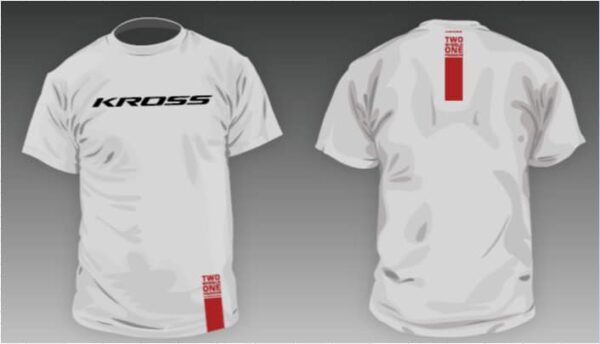 Tricou Kross Tee white size S