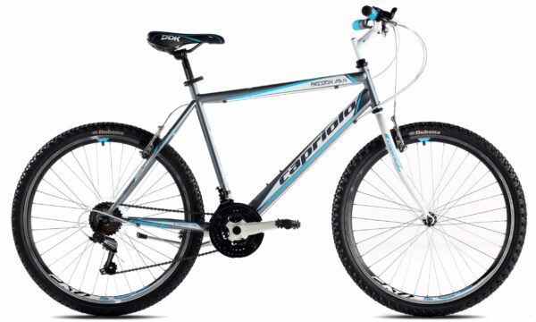 Bicicleta Capriolo Passion Man graphite-white-blue 21