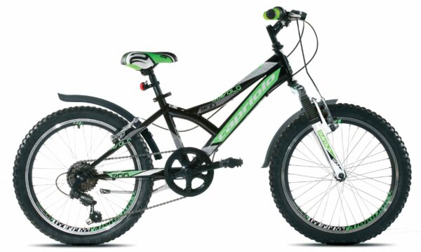 Bicicleta Capriolo 20 Diavolo 200 FS black-green