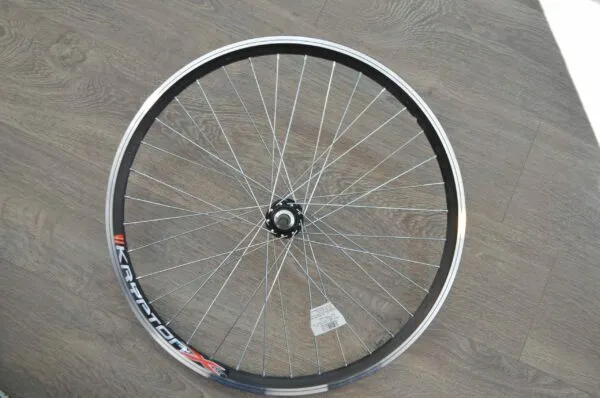 Roata spate KryptonX 24 aluminiu cu filet 36H janta dubla butuc Qu