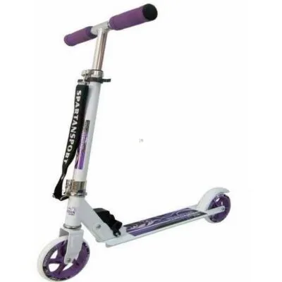Trotineta X 145 Spartan alb-purpuriu