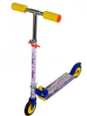 Trotineta Junior Steel purpurie Spartan