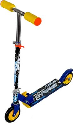 Trotineta Junior Steel albastru Spartan