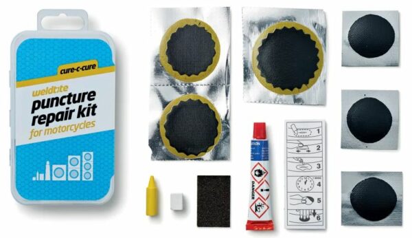 Kit vulcanizare pentru motociclete Cure-c-Cure Weldtite