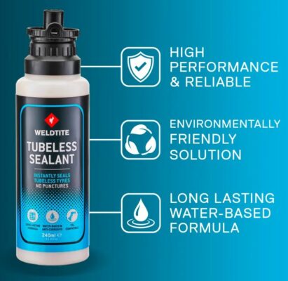 Solutie autovulcanizanta tubeless Weldtite 240 ml - imagine 3