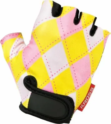 Manusi Kross Joy yellow-pink size XS