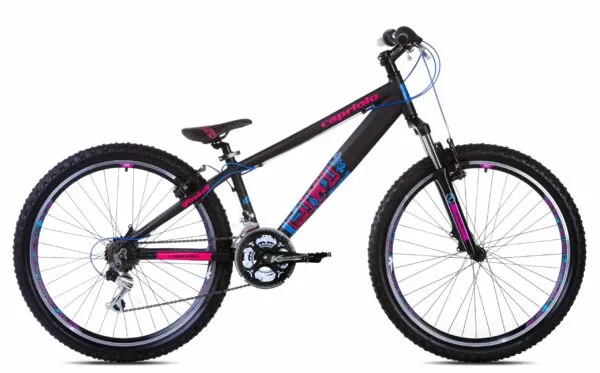 Bicicleta Capriolo Fireball 26 black-pink