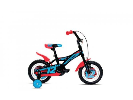 Bicicleta Capriolo Mustang black-red-blue 12